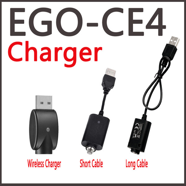 Ego USB Charger Ego-CE4 Electronic Cigarette Chargers For 510 EVOD Twist Vision Spinner 2 3 Mini Ego C Ego T Battery E Cigarette