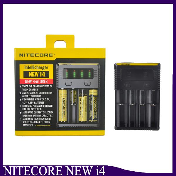 Nitecore I4 Charger Universal Charger for 18650 16340 26650 10440 14500 Battery Nitecore Battery Charger 2238009