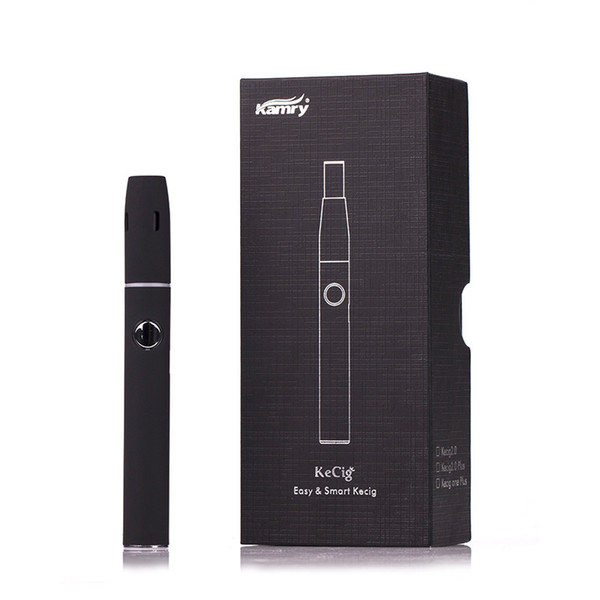 Original Kamry Kecig 2.0 plus heat not burn Heating Stick kit Built-in 650mah Battery Dry Herb Vaporizer for Heat Real Tobacco