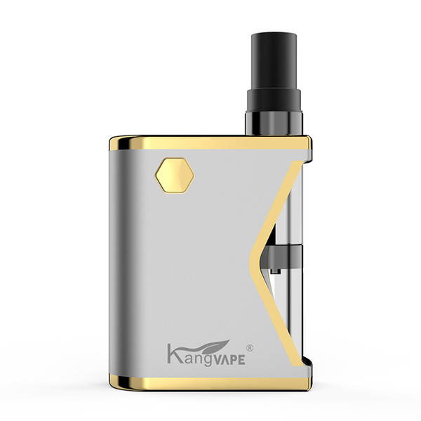 Geninue Kangvape Mini K Box Starter Kit 400mAh Variable Voltage Battery with 0.5ml Ceramic Coil Cartridge for Thick Oil 100% Original