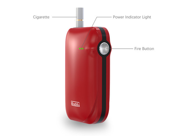 2018 hot Products iBuddy i1 Kit Heated Cigarette 1800mAh Herbal Cigarettes Herbal Heating Kit heating Vaporizer Innovative Pin-style