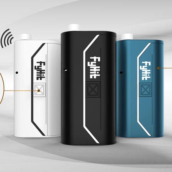 Original CigGo Fyhit CS Box Mod Kit E Cigarettes Heat not Burn Kit Ceramic Heating Chamber W/ Bluetooth Smart Vaporizer Vape Mod Kits