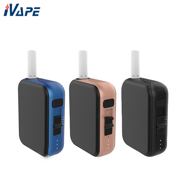 Authentic Kamry Kecig 4.0 Heating Kit Heat-not-Burn E-Cigarette Box Kit Built-in 650mah Compact Size with 3 Lvl TC IQOS Style HNB Kit