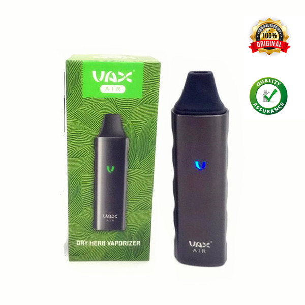 VAX AIR Dry Herb Starter Kit Vaporizer Herbal Vape Pen Portable 3000mAh Battery WAX Mini Airzer Elite e cigarette mod