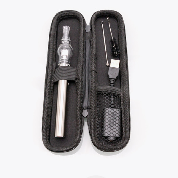 3 in 1 case Dry Herb Vaporizer Wax Pen Starter Kit Vape electronic cigarettes with MT3 Glass atomizer EVOD Battery 650mah 900mah 1100mah