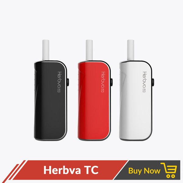 Original Airistech Herbva TC Starter Kits 1200mAh Dry Herb Wax Vaporizer Vape Pen Cartridge E Cigarettes with Ceramic Coil