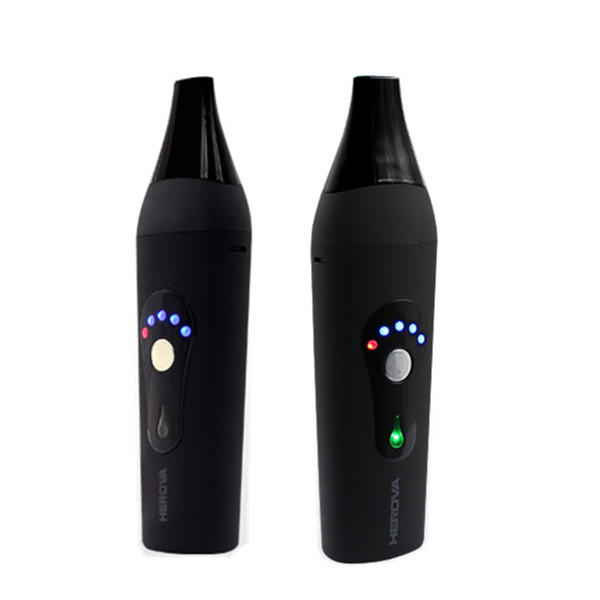 3 in 1 vapor pen ceramic heat chamber wax dry herb oil vaporizer Herova kit with 2200mah Temp control battery