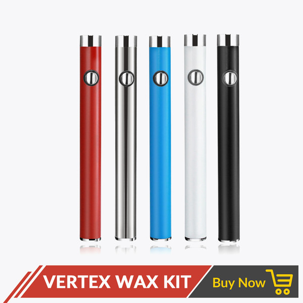 Original Airis Vertex Wax Premium Kits Manual 280mAh Battery Kit Quatz Dual Coil Vape Wax Pen W3 Tank Atomizer