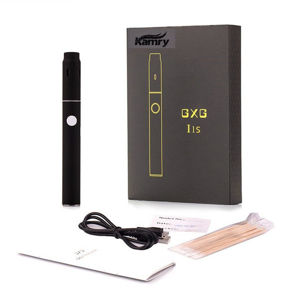 Original Kamry GXG I1s Kit E Cigarettes Kit Heat not Burn Vape Pen Kits With Ceramic Heating Rod 650mAh 900mAh Optional