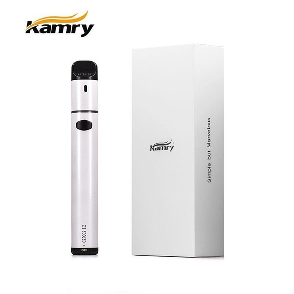 Authentic Kamry GXG I2 Starter Kit 1900mAh Battery Dry Herb Vaporizer Bottom Unique Heating Time Control Device heat no burn e cigarette