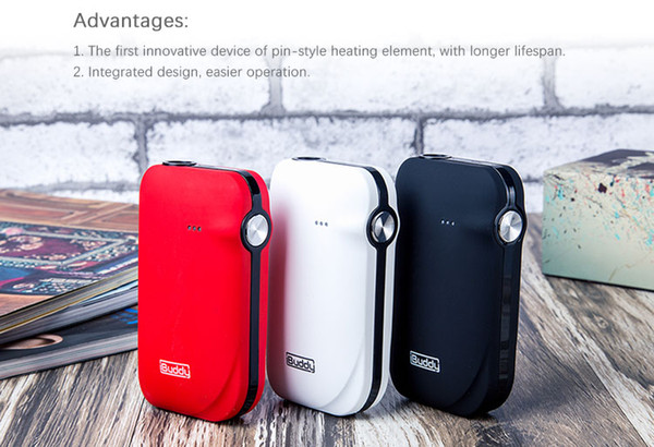 In stock !100% Original iBuddy i1 Heating Kit 3.3-4.2V Built-in Rechargeable 1800mAh Battery E Cigarette Vape Kit