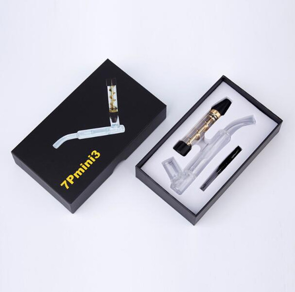 7P MINI 3 glass twisty blunt kit dry herb vaporizer