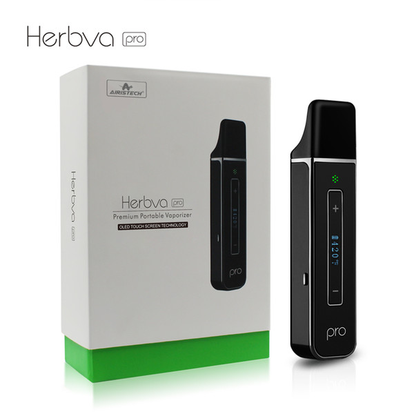 Dry herb vape pen Herbva Pro kit ceramic baking chamber vaporizer with micro usb charging port 2200mah battery