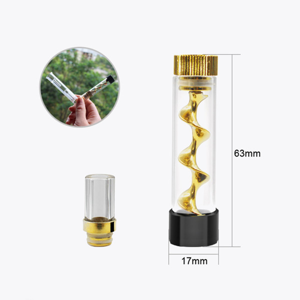 V12 Mini twist blunt Bubbler Kit glass pipe Hay evaporator Vape Cartridge Bud with 510 thread vape cartridge packaging electronic cigarettes