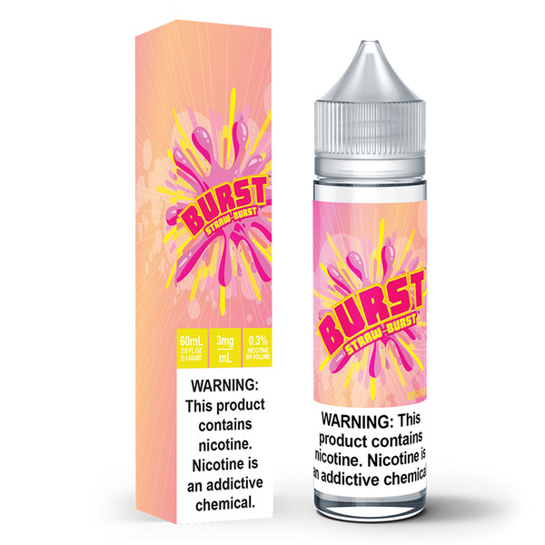 Original Burst Straw E-liquid 60ml Vape Juice ecigarette E Liquid Flavors Vaporeizer Juice in 0mg