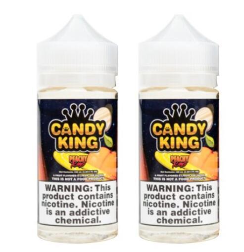 Authentic e juice Candy King Peachy Rings E liquid 100ml Vape Juice E Cigarettes Vape Liquid Juice Nicotine in 3mg