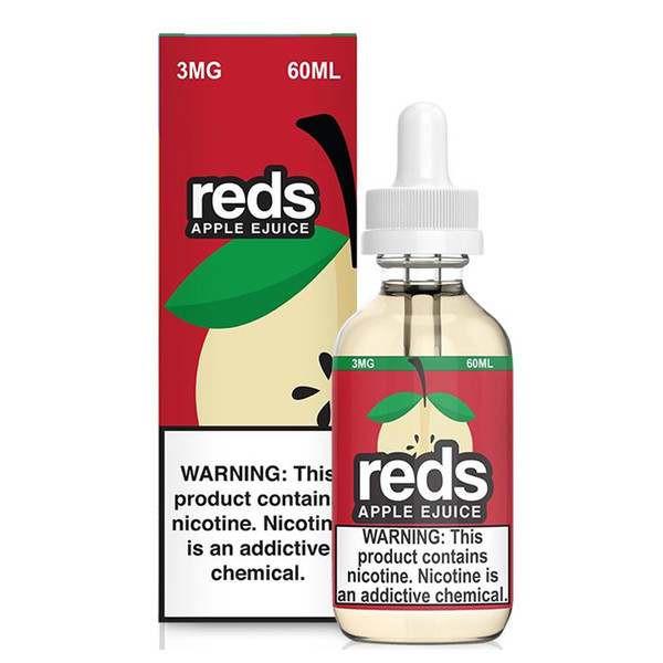 Original 7 Daze Reds Apple E Liquid 60ml Vape Juice E Liquid Vaporizer Juice