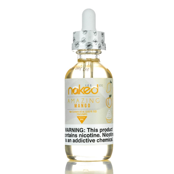 Original Naked 100 Amazing Mango E Liquid 60ml Vape Juice e cigarette E Liquid Vaporizer Juice in 3mg