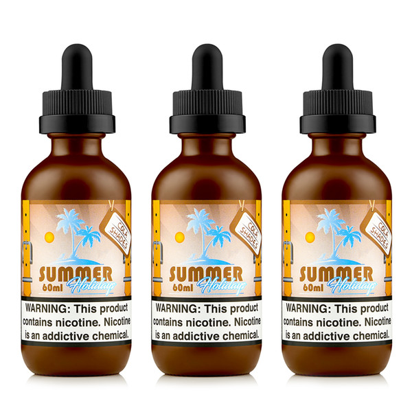 Original Vape Juice Summer Holidays Cola Shades E liquid 60ml ecigarette E Liquid Flavors vape liquid juice Nic Salts in 3mg