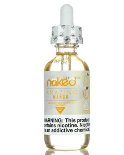 Original Naked 100 Amazing Mango E Liquid 60ml Vape Juice Flavors e cigarette E-Liquid Vaporizer Juice Nicotine in 6mg