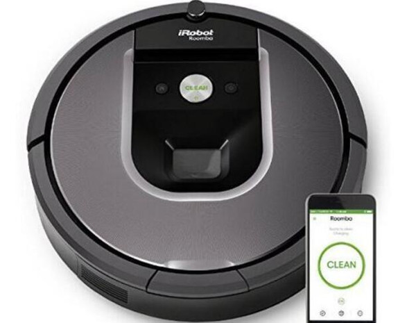 Authentic Grey Robot Roomba 960 Robot Vacuum with Wi-Fi Connectivity Works with Alexa Ideal for Pet Hair Carpets Hard Floors On Sale