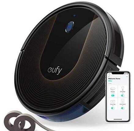 Authentic eufy BoostIQ RoboVac 30C Wi-Fi Upgraded Super-Thin 1500Pa Strong Suction Self-Charging Robotic Vacuum Cleaner On Sale