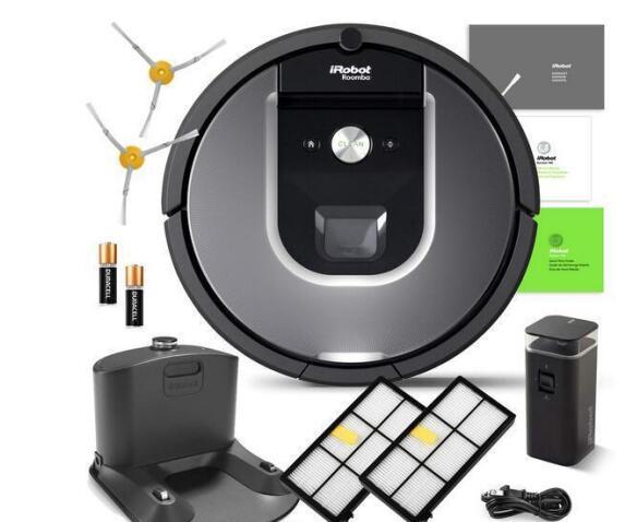 Cheap Robot Roomba 960 Robotic Vacuum Cleaner Wi-Fi Connectivity Manufacturers Warranty Extra Sidebrush Extra Filter Bundle Online Sale