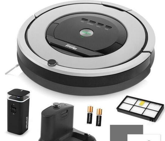 Official Grey Robot Roomba 860 Vacuum Cleaning Robot Dual Mode Virtual Wall Barrier Extra High Efficiency Filter Online