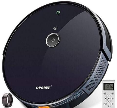 Authentic Robotic Vacuum Cleaner with 1800Pa Ultra Strong Suction Smart Navigation 360° Sensor Protection Self-Charging Super Quiet