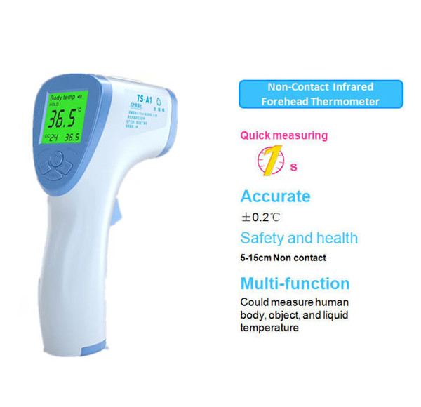 2020 infrared Non-contacte body thermometer Forehead Digital Infrared Thermometer Portable Thermometer Baby Adult IR Forehead Temperature