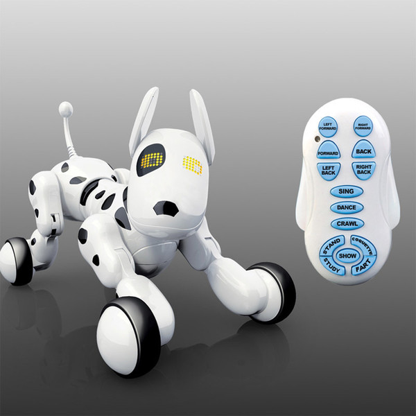 Smart Remote Control Dog Singing And Dancing Robot Dog Electronic Intelligent Pet Education Toy For Kids Gift Birthday Gift T190622