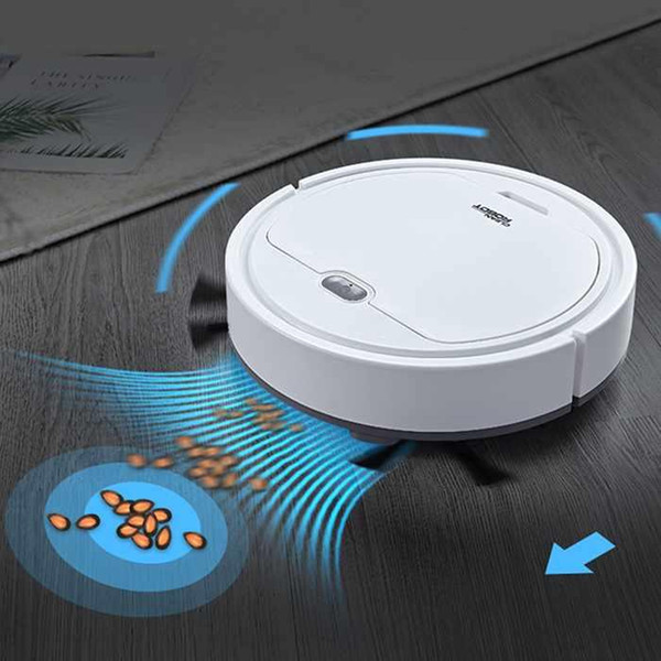 3 in 1 Sweeping Robot Vacuum Cleaner 120 minutes under 40db 7.4V USB Charging 5 hours Auto Home Cleaning