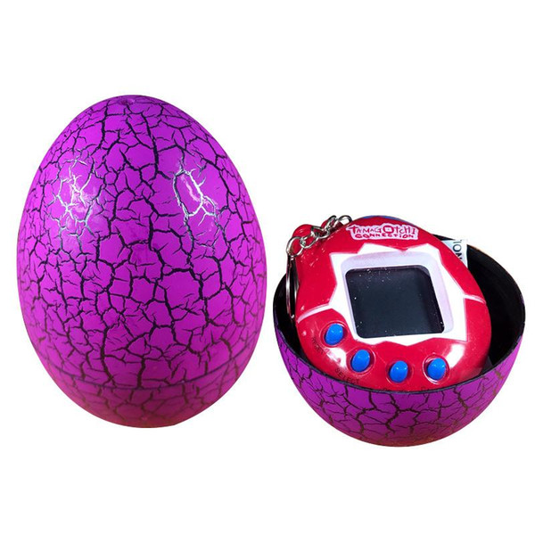 Tamagochi Egg Shape Virtual Cyber Digital Pets Electronic Digital E-pet Retro Funny Toy Handheld Game Pet Machine Toy