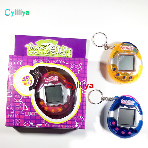 Dinosaur Egg Tamagotchi Virtual Digital Electronic Pet Game Machine Tamagochi Toy Game Handheld Mini Funny Virtual Pet Machine Toys