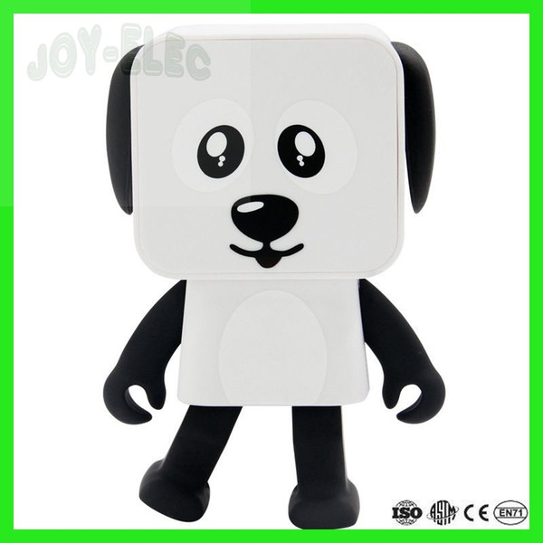 Colorful Wireless bluetooth speaker smart robot dancing wireless bluetooth speaker cartoon dog fun dancing speaker best promotional gifts