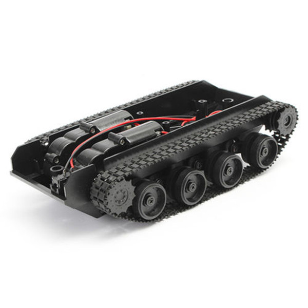 3V-7V DIY Light Shock Absorbed Smart Tank Robot Chassis Car Kit With 130 Motor For Arduino SCM