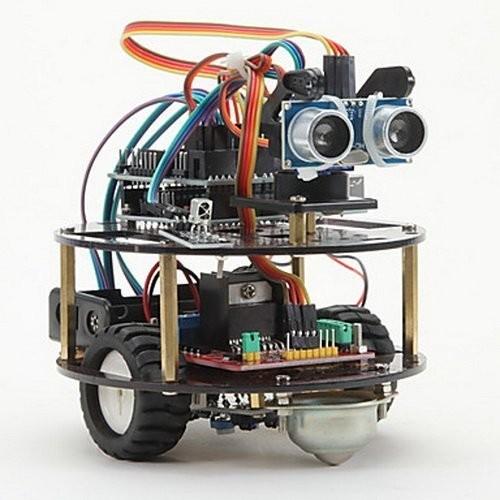 Intelligent Car Learning Suite Robot Intelligent Turtle Wireless Control Based For Arduino Robot Car Assembly Kit Free Shipping