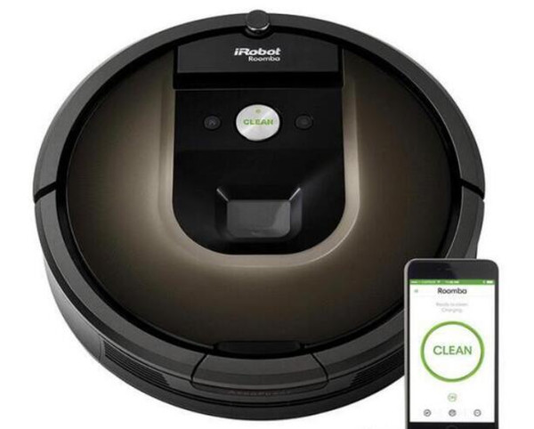 OFFICIAL IROBOT ROOMBA 980 ROBOT VACUUM WITH WI-FI CONNECTIVITY WORKS WITH ALEXA IDEAL FOR PET HAIR CARPETS HARD FLOORS OUTLET