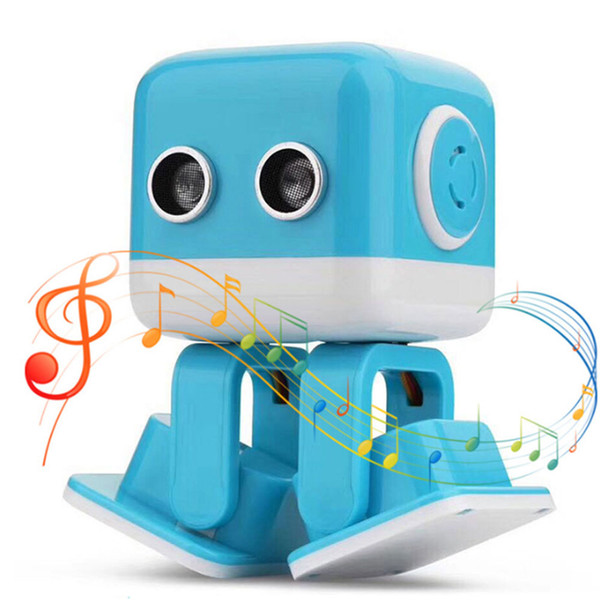 Wholesale RC cubee Robots F9 programming cartoon Intelligent entertainment robot Children educational toys free DHL