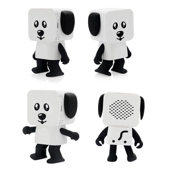 2018 Hot Mini Super Cut Smart Dancing Robot Dog Bluetooth speaker Multi portable Bluetooth Speakers New years Christmas Gift For Child Kids