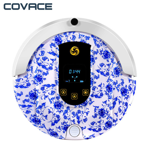 COVACE FR-812 smart Cleaning robot Robotic Vacuum Cleaner with Strong Suction, for Low-pile Carpet, Hard floor, Wi-Fi Connected