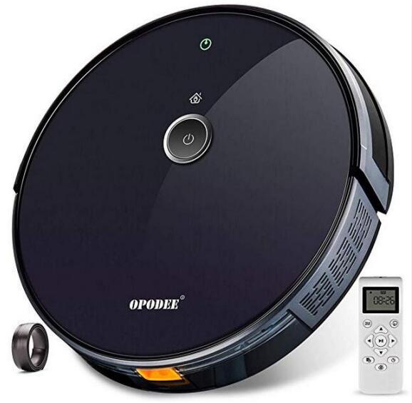 Authentic Robotic Vacuum Cleaner with 1800Pa Ultra Strong Suction Smart Navigation 360° Sensor Protection Self-Charging Super Quiet Outlet