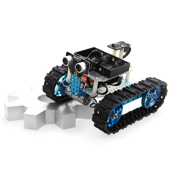 Makeblock DIY Car Kit Arduino Robot Starter Kit Blue (IR Version) Best Gift for Child Kid Toy