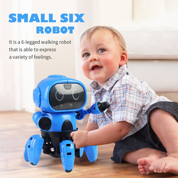 963 Intelligent Induction Remote RC Robot Toy Model with Following Gesture Sensor Obstacle Avoidance for Kids Gift Present