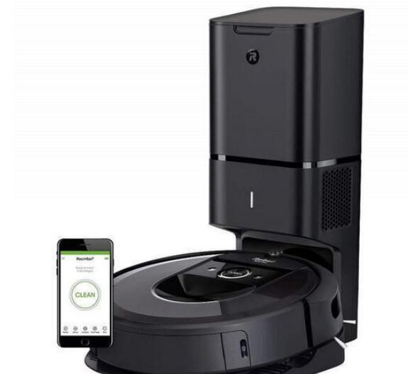 Official iRobot Roomba i7 Wi-Fi Connected Robot Vacuum with Automatic Dirt Disposal Works with Alexa Ideal for Pet Hair Carpets Hard Floors