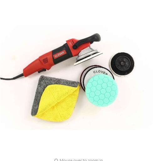 Forced rotation Dual Action polisher set with 3401VRG positive drive type with 5