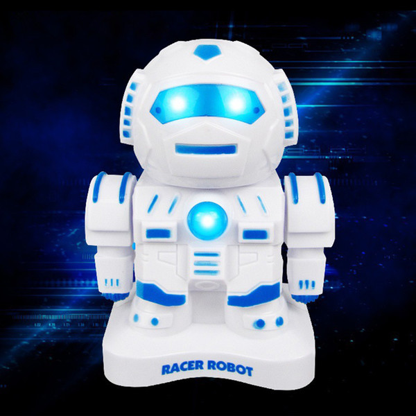 New Hot Sale Dancing Electronics Robots 360 Rotating Space Musical Walk Lighten Electronic Toy With Light Christmas Gift For Kids Toys