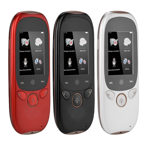 2.0 inch Portable AI Smart Voice Global Business Travel Real Time Translator 45 Multi-language Translation Machine