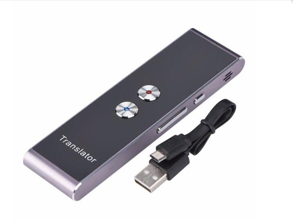 T8 Voice Translator Portable Bluetooth 2.4G Smart Pocket Interpreter Intelligent Real Time Speech 40 Multilingual Translator