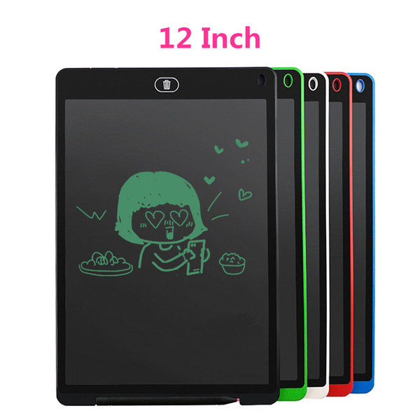 12 Inch LCD Writing Tablet Digital Drawing Tablet Handwriting Pads Portable Electronic Tablet Board ultra-thin Board Kids Gift